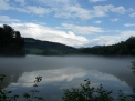Esti köd a tó felett